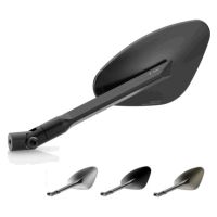 Zrcátko Rizoma GENESI (E-mark) pro motocykly - levé, černé (1ks)